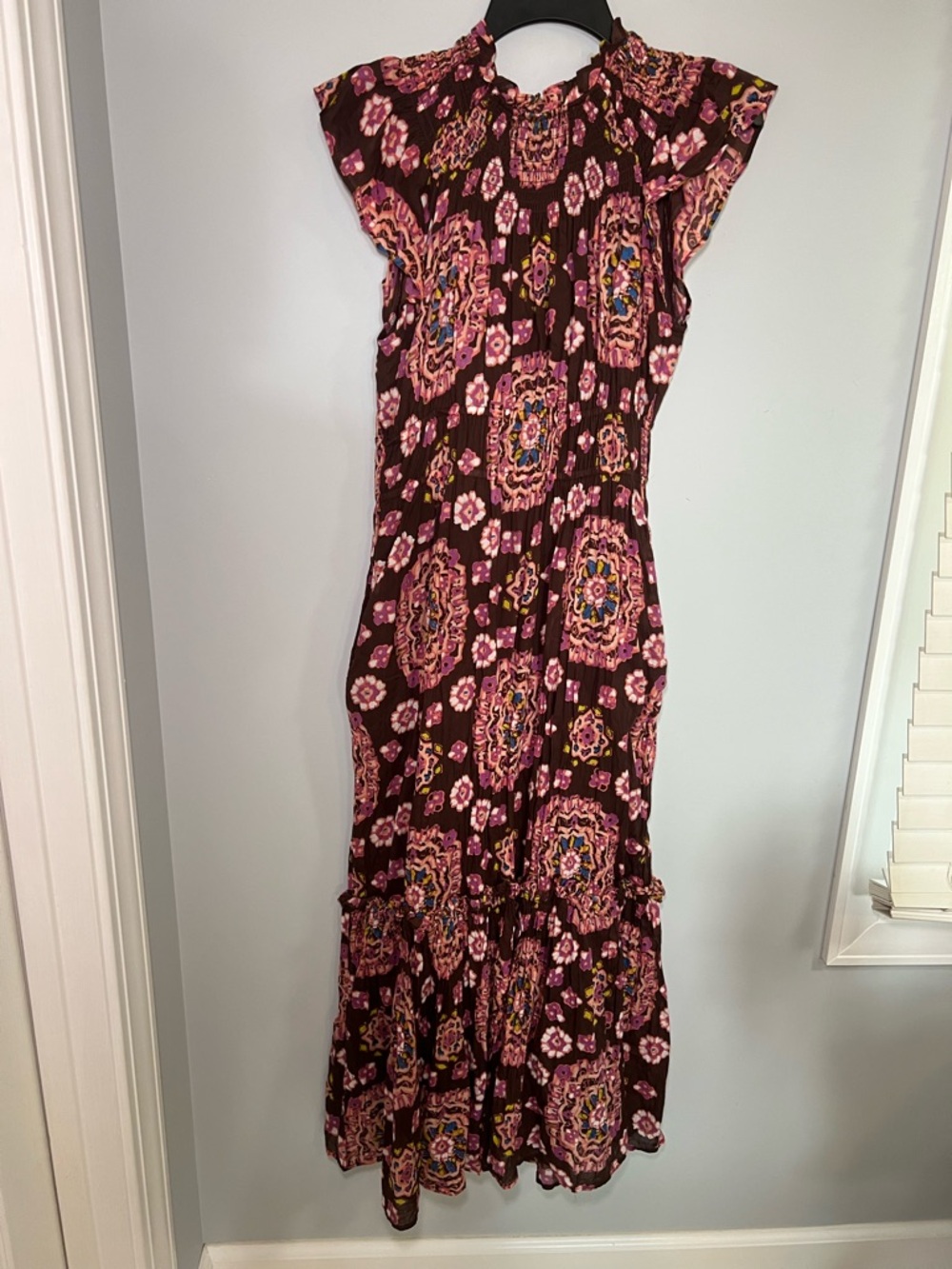 Cleobella Indira Ankle Dress in Avalon Size S - Picture 8 of 13